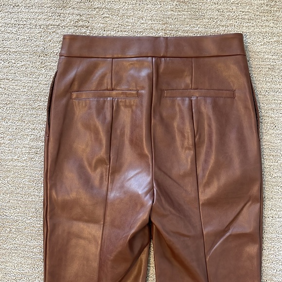 7 for all mankind faux leather pants - Picture 4 of 9